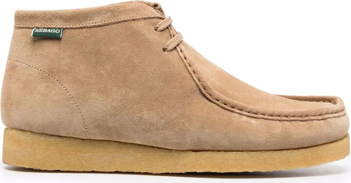 Sebago Lace-Up Suede Desert Boots