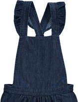 Thumbnail for your product : Emile et Ida Chambray Dungaree Dress