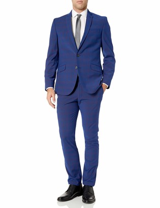 Billy London Mens Slim Fit Suit Separate Blazer, Pant, and Vest