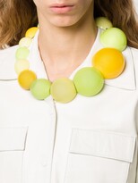 Thumbnail for your product : Monies Jewellery Asymmetric Beaded Necklace