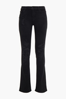 Thumbnail for your product : J Brand Distressed Mid-rise Bootcut Jeans