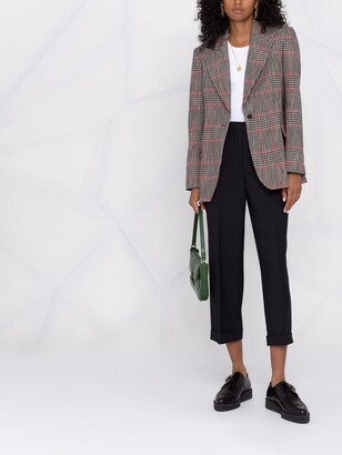 Twin-Set Cropped Straight-Leg Trousers