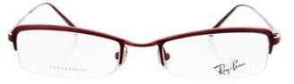 Ray-Ban Rectangle Titanium Eyeglasses