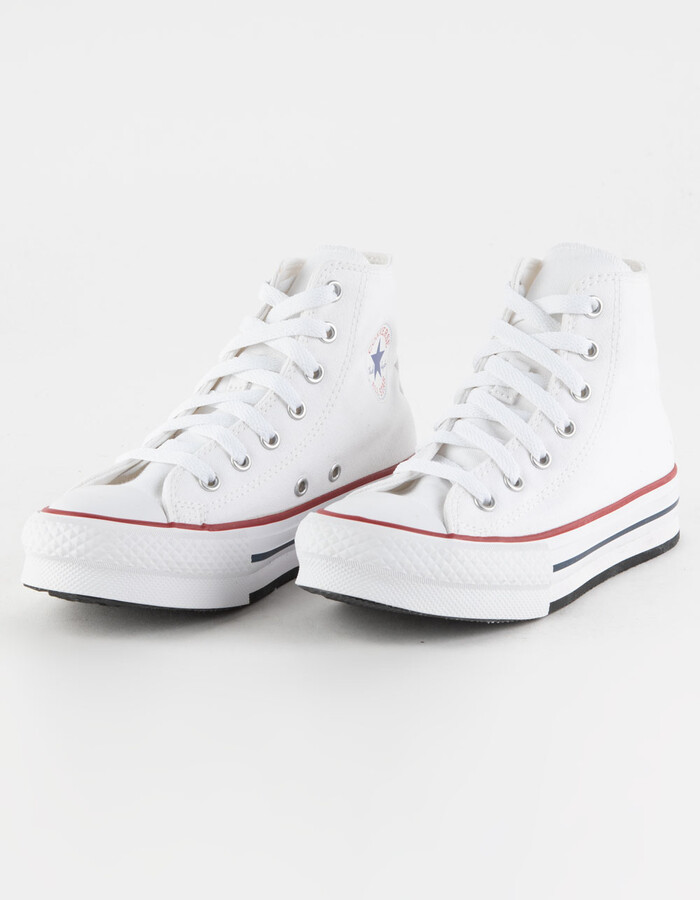 Converse Chuck Taylor All Star Girls Lift Platform Shoes - ShopStyle