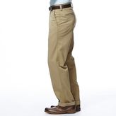 Thumbnail for your product : Haggar life khaki chino relaxed straight-fit flat-front pants - men