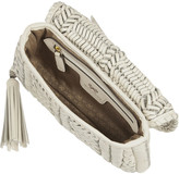 Thumbnail for your product : Anya Hindmarch Rossum woven leather clutch
