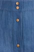 Thumbnail for your product : Vika Gazinskaya A-Line Button Skirt