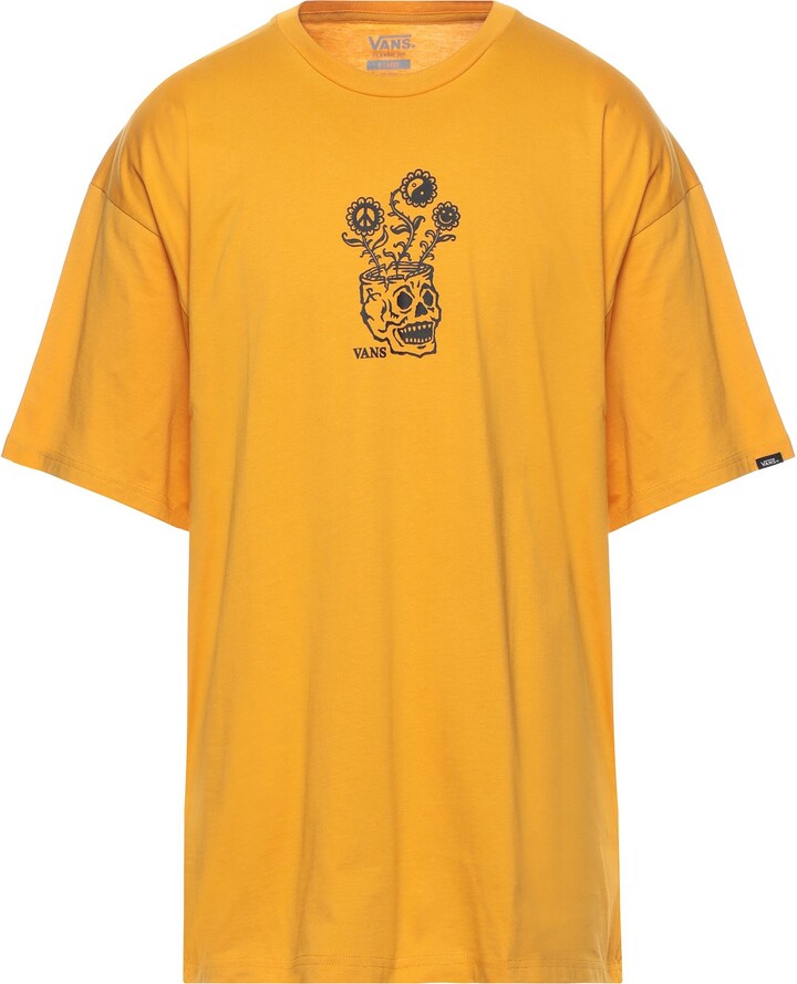 Vans Men's Yellow Shirts | Shop The Largest Collection | ShopStyle
