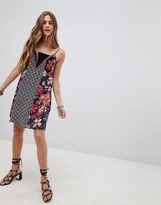 Thumbnail for your product : Band of Gypsies Mix And Match Floral Print Swing Cami Dress