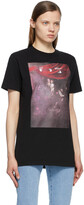 Thumbnail for your product : Off-White Black Sprayed Caravaggio Slim T-Shirt