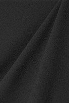 Thumbnail for your product : The Row Gibbons Crepe De Chine Midi Dress - Black