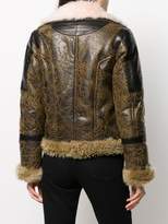 Thumbnail for your product : Drome distressed shearling jacket