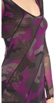 Thumbnail for your product : Jean Paul Gaultier Long Sleeve Camouflage Dress