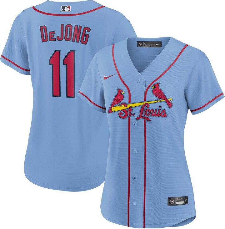 Nike Women's Paul Dejong Light Blue St. Louis Cardinals Alternate