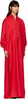 Thumbnail for your product : Kwaidan Editions Red Floor-Length Shirt Dress
