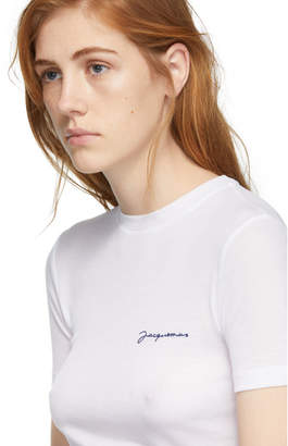Jacquemus White Le T-Shirt T-Shirt