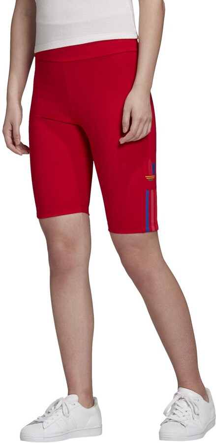 adidas Red Women's Activewear Shorts | Shop the world's largest collection  of fashion | ShopStyle