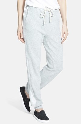 Vince Camuto French Terry Sweatpants with Lace Trim