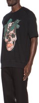 Thumbnail for your product : Alexander McQueen Feather Skull Cotton Sweatshirt