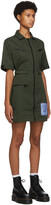 Thumbnail for your product : McQ Green Military Shirt Dress