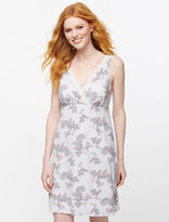 Thumbnail for your product : A Pea in the Pod Lace Trim Nursing Nightgown
