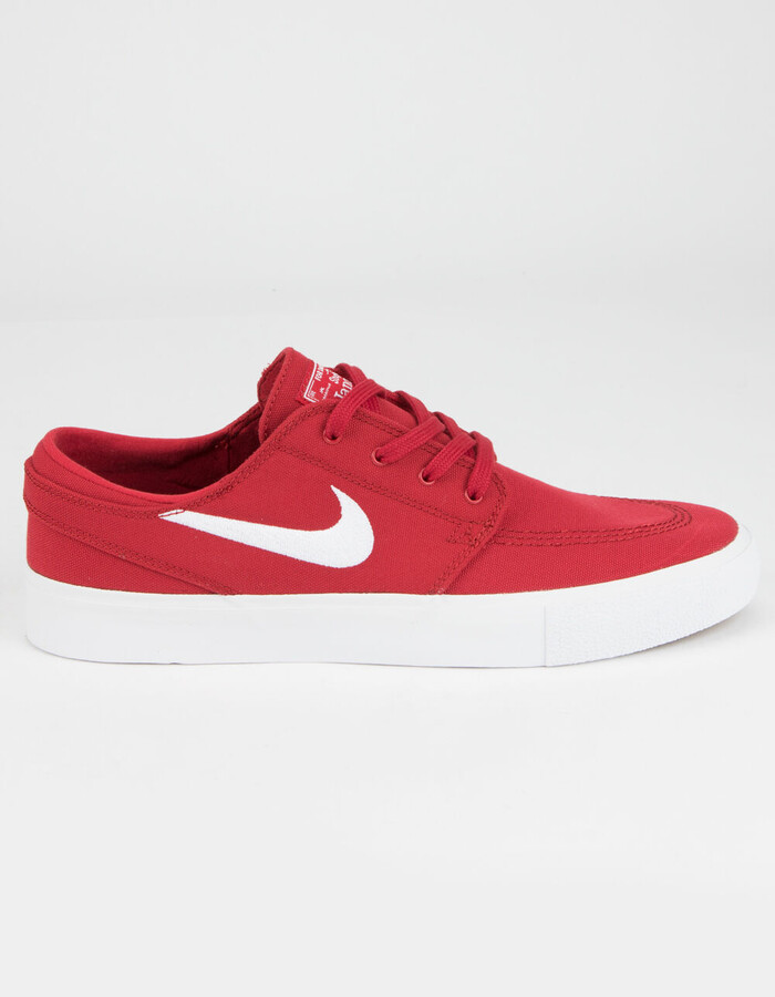 Nike SB Zoom Stefan Janoski Canvas RM Red Shoes - ShopStyle