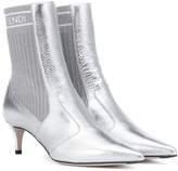 Thumbnail for your product : Fendi Leather ankle boots