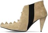 Thumbnail for your product : Loewe 90mm Zigzag Suede Ankle Boots