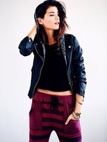 Thumbnail for your product : Free People Doma Hooded Biker Jacket