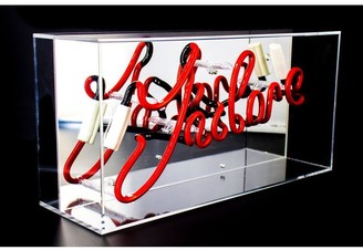 Locomocean 'J'Adore' Acrylic Box Neon