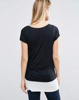 Thumbnail for your product : ASOS Maternity TALL NURSING T-Shirt With Double Layer
