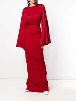 Thumbnail for your product : SOLACE London long party gown