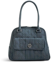 Thumbnail for your product : Vera Bradley Turnlock Satchel Charcoal