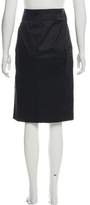 Thumbnail for your product : Calvin Klein Vented Knee-Length Skirt