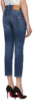 Thumbnail for your product : DSQUARED2 Blue Cool Girl Cropped Jeans