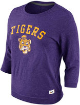 Thumbnail for your product : Nike Women's Three-Quarter-Sleeve LSU Tigers Hail Mary Top