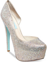Thumbnail for your product : Betsey Johnson Blue by Star Platform Evening Pumps