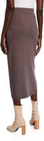 Thumbnail for your product : Lafayette 148 New York Boot Cashmere-Blend Midi Skirt