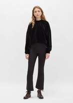 Thumbnail for your product : Dusan Dušan Twill Flared Pant Black