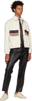 Thumbnail for your product : Gucci Black Shiny Leather Pants