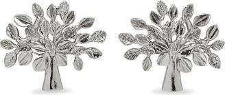 Mulberry Tree Earrings Silver Sterling Silver