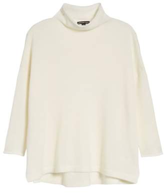 James Perse Mock Neck Cashmere Sweater