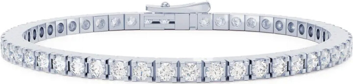 LOEV 18K recycled white gold diamond bracelet