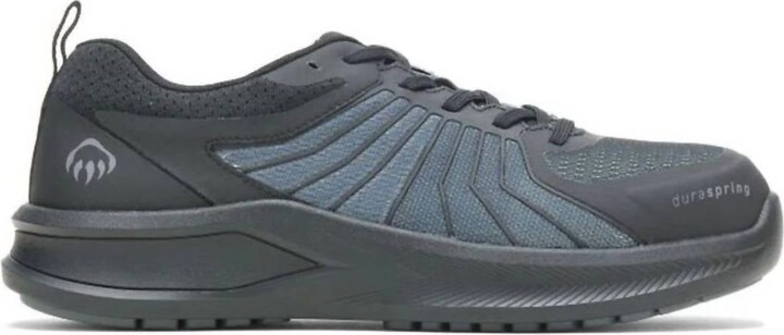 Wolverine Men's Durashocks Composite Toe Work Sneakers In Black