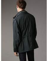 Thumbnail for your product : Burberry Longline Cotton Blend Field Jacket with Detachable Gilet