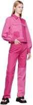 Thumbnail for your product : Ganni Pink Figni Jeans