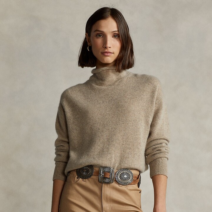 Ralph Lauren Washable Cashmere Rollneck Sweater ShopStyle