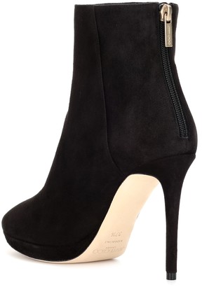 Jimmy Choo Harvey 100 suede ankle boots