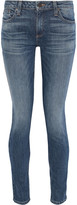 Thumbnail for your product : Alice + Olivia Low-rise Faded Skinny Jeans