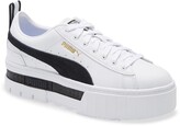 Thumbnail for your product : Puma Mayze Leather Platform Sneaker